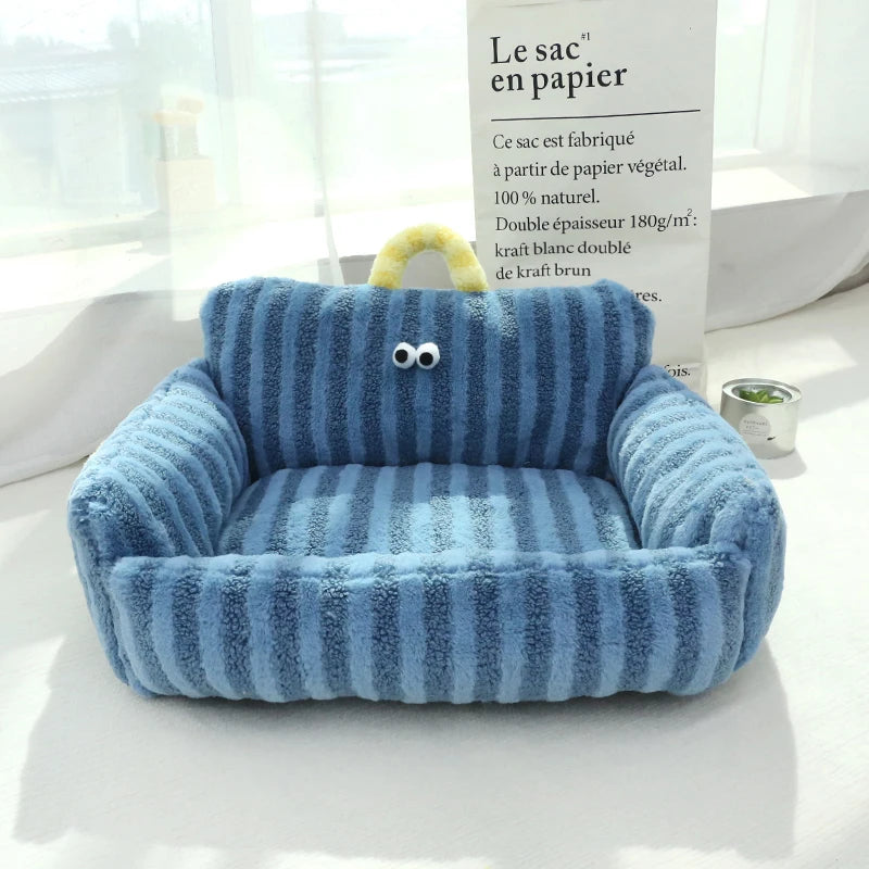 Funny Googly Eyes Cat Bed - New!