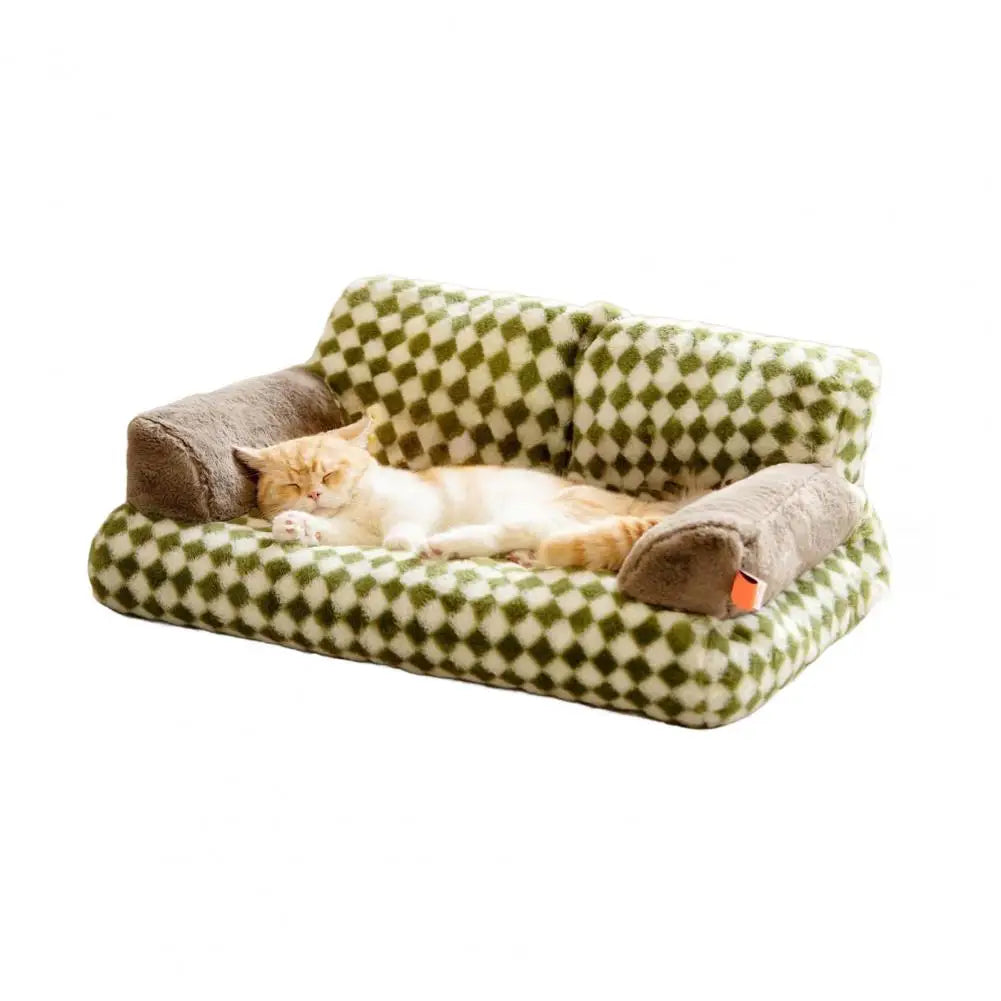 Zesty Pattern Cat Sofa Bed