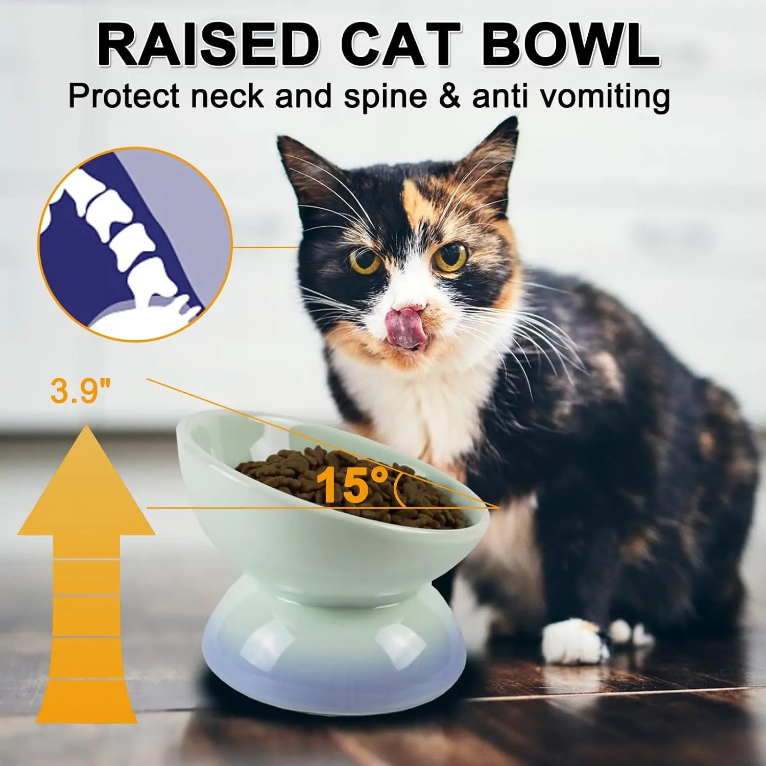 Gradient Mix bowl for Cats