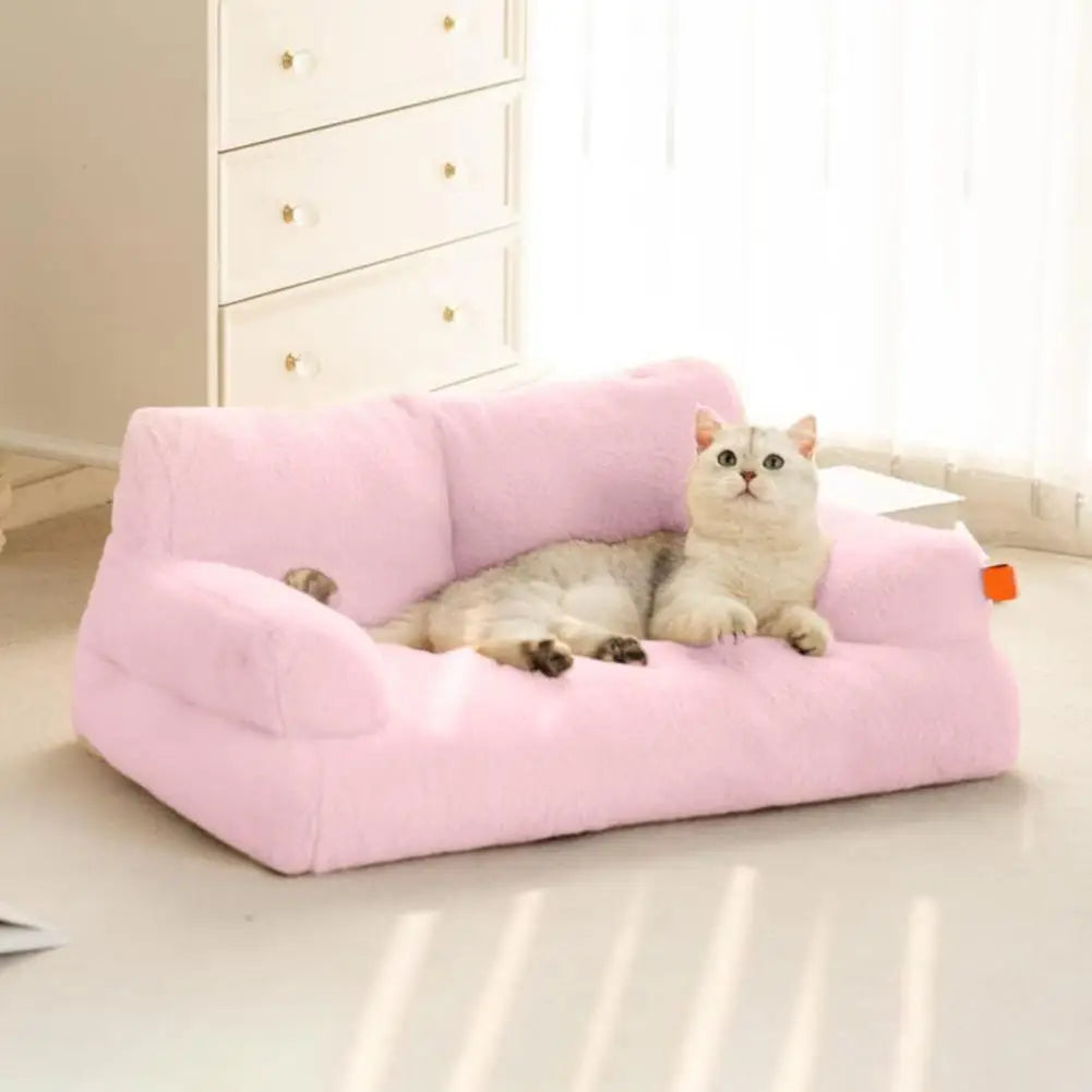 Zesty Pattern Cat Sofa Bed