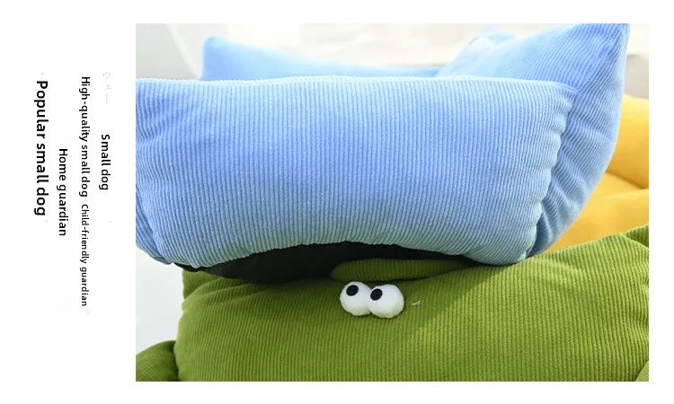 Funny Googly Eyes Cat Bed - New!