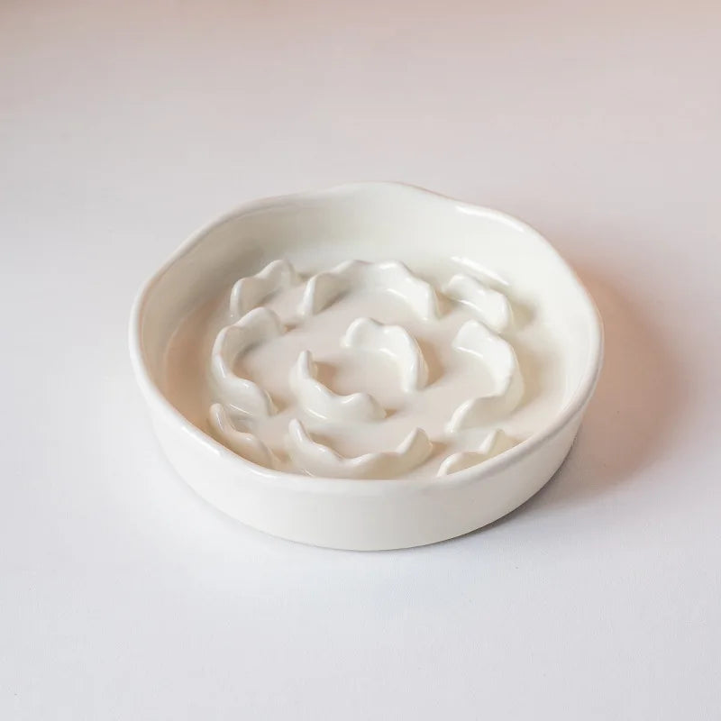 Ceramic Slow Food Bowl - Soft Pastels