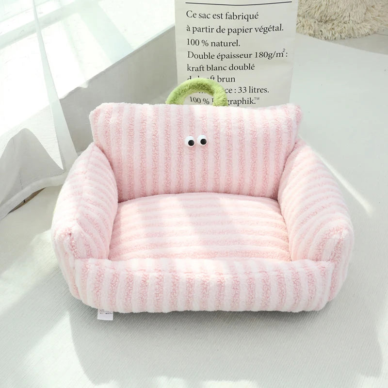 Funny Googly Eyes Cat Bed - New!