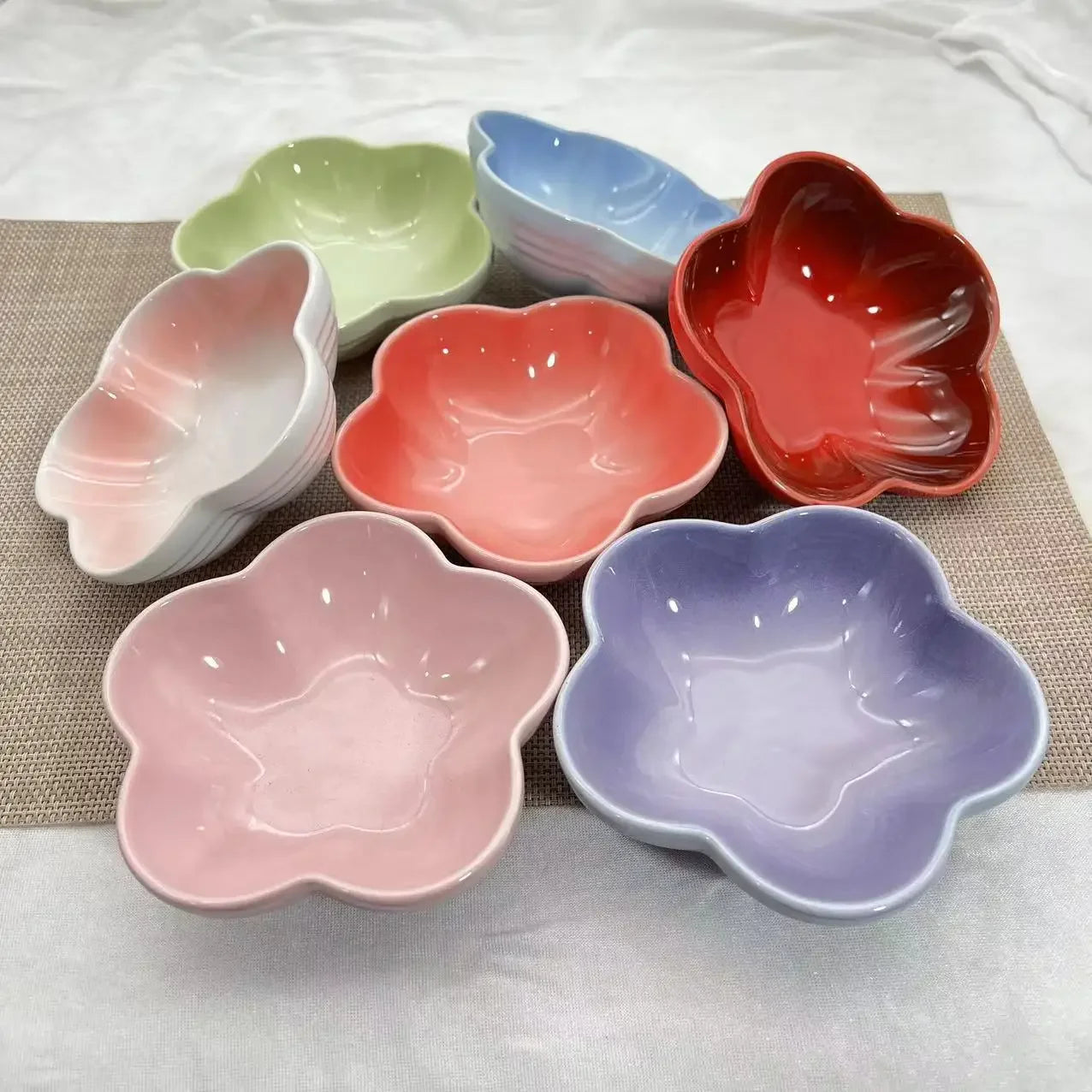 Ceramic Glazed Multicolour trend bowls