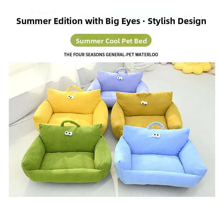 Funny Googly Eyes Cat Bed - New!