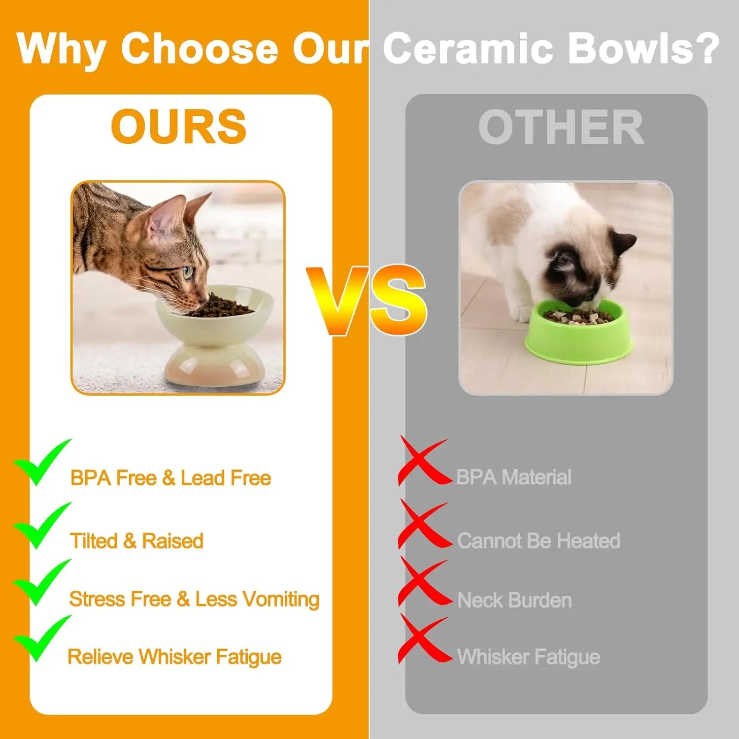Gradient Mix bowl for Cats