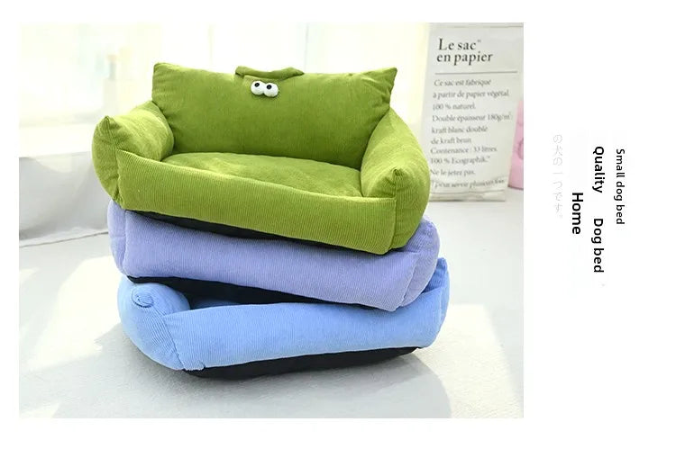 Funny Googly Eyes Cat Bed - New!