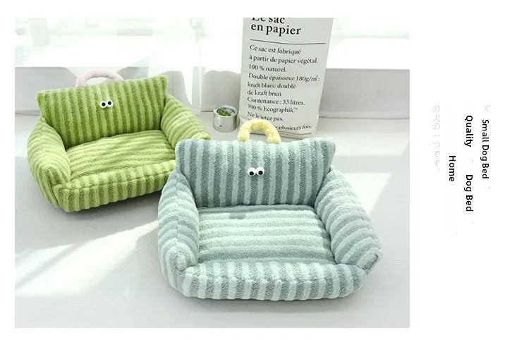 Funny Googly Eyes Cat Bed - New!