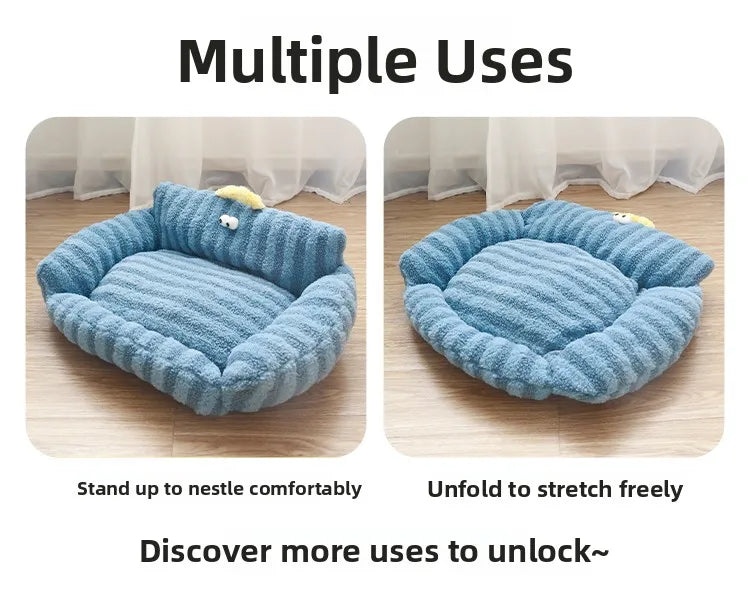 Funny Googly Eyes Cat Bed - New!