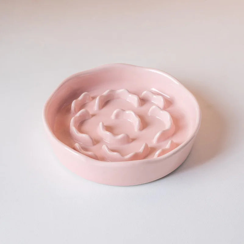Ceramic Slow Food Bowl - Soft Pastels