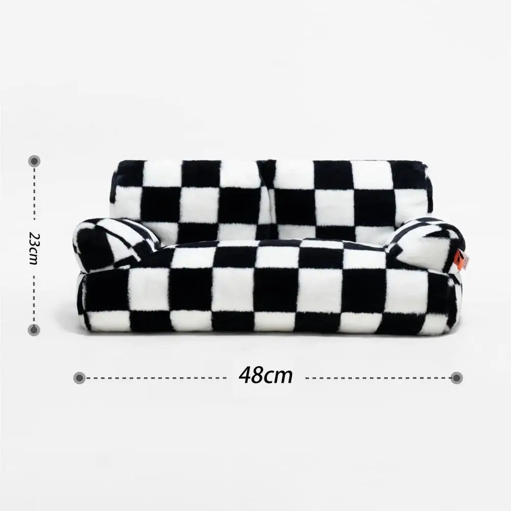 Zesty Pattern Cat Sofa Bed