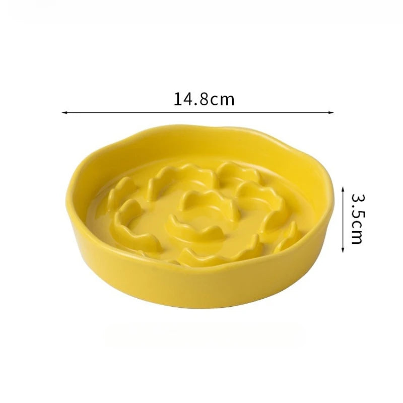 Ceramic Slow Food Bowl - Soft Pastels