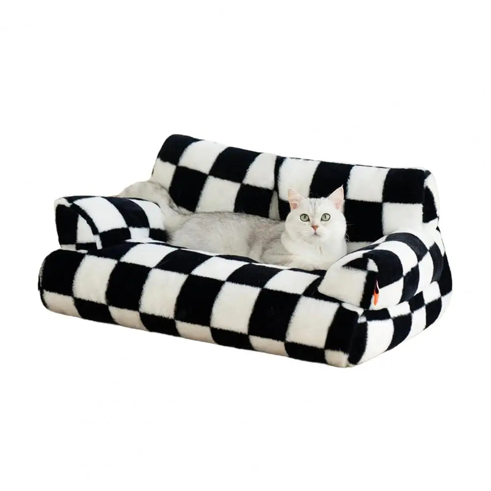 Zesty Pattern Cat Sofa Bed